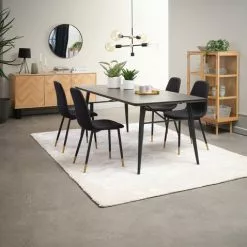 Royal Oak Skänk AGERSKOV 3 Dörrar Ek/svart -Sovrum Rea 128678 2