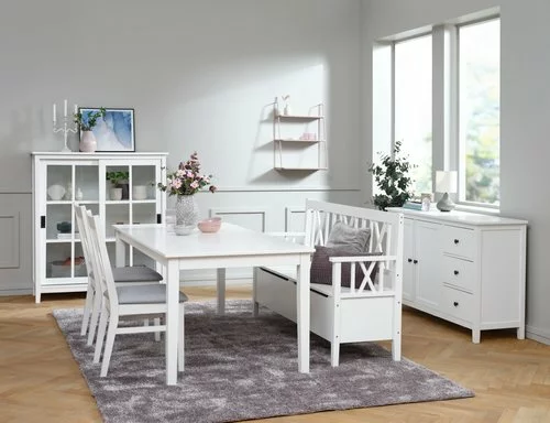 JYSK Internal Skänk NORDBY 2 Dörrar 3 Lådor Vit 11 JYSK Internal Skänk NORDBY 2 Dörrar 3 Lådor Vit - Bild 9