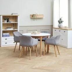 JYSK Internal Skänk MARKSKEL 3 Dörrar Vit/ek 39 JYSK Internal Skänk MARKSKEL 3 Dörrar Vit/ek -Sovrum Rea 128725