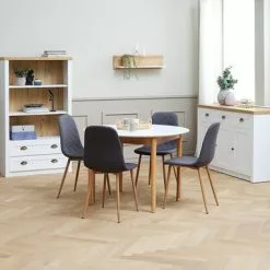 JYSK Internal Skänk MARKSKEL 3 Dörrar Vit/ek 40 JYSK Internal Skänk MARKSKEL 3 Dörrar Vit/ek -Sovrum Rea 128726