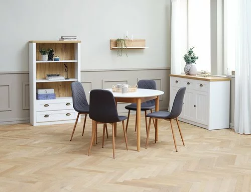 JYSK Internal Skänk MARKSKEL 3 Dörrar Vit/ek 13 JYSK Internal Skänk MARKSKEL 3 Dörrar Vit/ek - Bild 11