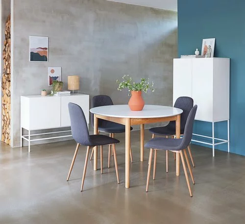 JYSK Internal Matbord MARSTRAND Ø110/L200 Vit 13 JYSK Internal Matbord MARSTRAND Ø110/L200 Vit - Bild 11