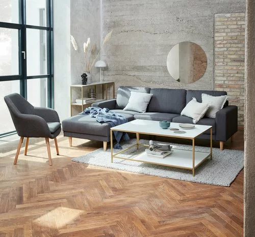 JYSK Internal Schäslongsoffa EGENSE Mörkgrå 5 JYSK Internal Schäslongsoffa EGENSE Mörkgrå - Bild 3