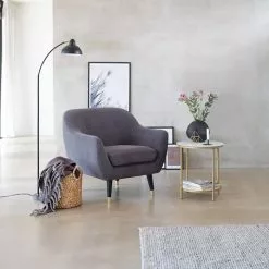 JYSK Internal Hörnbord GADEVANG Ø45 Vit/guld 9 JYSK Internal Hörnbord GADEVANG Ø45 Vit/guld -Sovrum Rea 128809