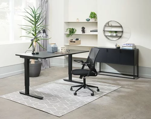 JYSK Internal Höj-/sänk Skrivbord SLANGERUP 80x160 Svart 6 JYSK Internal Höj-/sänk Skrivbord SLANGERUP 80x160 Svart - Bild 4