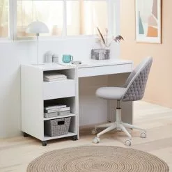 JYSK Internal Kontorsstol KOKKEDAL Grå/vit 29 JYSK Internal Kontorsstol KOKKEDAL Grå/vit -Sovrum Rea 128834