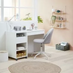 JYSK Internal Kontorsstol KOKKEDAL Grå/vit 30 JYSK Internal Kontorsstol KOKKEDAL Grå/vit -Sovrum Rea 128836