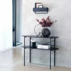 Avlastningsbord PEDERSKER 36x100 Svart 8 Avlastningsbord PEDERSKER 36x100 Svart -Sovrum Rea 128878