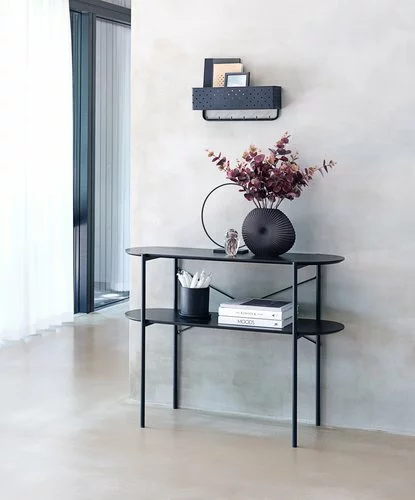 Avlastningsbord PEDERSKER 36x100 Svart 5 Avlastningsbord PEDERSKER 36x100 Svart - Bild 3