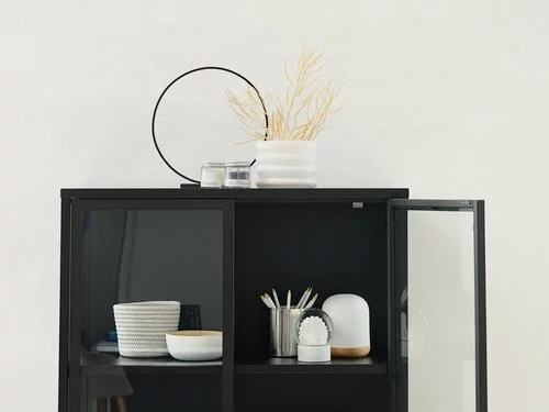 JYSK Internal Vitrinskåp VIRUM 2 Dörrar Svart 36 JYSK Internal Vitrinskåp VIRUM 2 Dörrar Svart - Bild 34