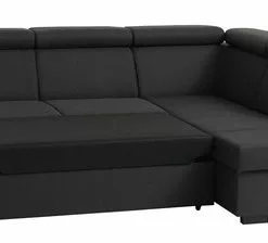 Hörnbäddsoffa SAHL Mörkgrå -Sovrum Rea 130978