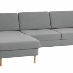 Schäslongsoffa SVALBARD Ljusgrå