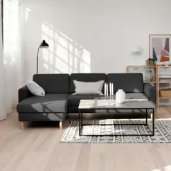 Schäslongsoffa SVALBARD Mörkgrå -Sovrum Rea 130997