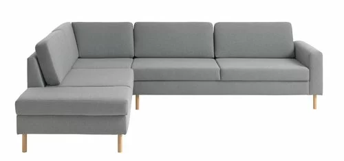 Soffa SVALBARD öppen ände Vänster L.grå 4 Soffa SVALBARD öppen ände Vänster L.grå - Bild 3