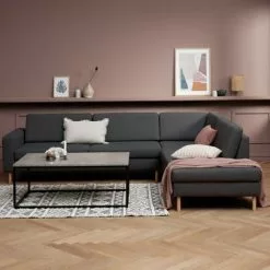 Soffa SVALBARD öppen ände Höger Mörkgrå 9 Soffa SVALBARD öppen ände Höger Mörkgrå -Sovrum Rea 131013