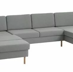 Hörnsoffa SVALBARD Vänster Ljusgrå