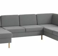 Hörnsoffa SVALBARD Höger Ljusgrå