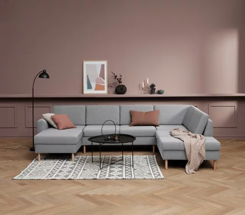 Hörnsoffa SVALBARD Höger Ljusgrå 7 Hörnsoffa SVALBARD Höger Ljusgrå - Bild 5