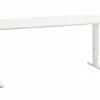 Justerbart Skrivbord STAVANGER Vit 2 Justerbart Skrivbord STAVANGER Vit -Sovrum Rea 131093