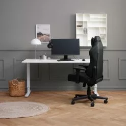 Justerbart Skrivbord STAVANGER Vit -Sovrum Rea 131096