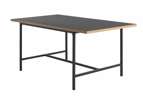 Matbord EGUM 90x160 Svart/ek 3 Matbord EGUM 90x160 Svart/ek