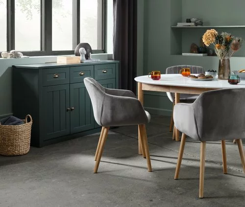 JYSK Internal Matbord MARSTRAND Ø110/L200 Vit 16 JYSK Internal Matbord MARSTRAND Ø110/L200 Vit - Bild 14