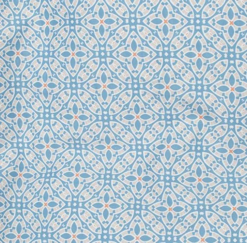 KRONBORG Påslakanset TINA Satin 150x210 Blå 4 KRONBORG Påslakanset TINA Satin 150x210 Blå - Bild 2