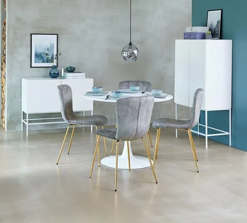 Skänk LADBY 2 Dörrar Mönster Vit 15 Skänk LADBY 2 Dörrar Mönster Vit - Bild 13