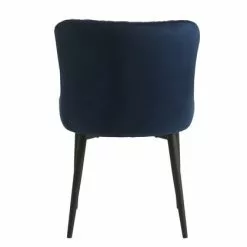 JYSK Internal Matstol PEBRINGE Sammet Blå/svart 22 JYSK Internal Matstol PEBRINGE Sammet Blå/svart -Sovrum Rea 132228