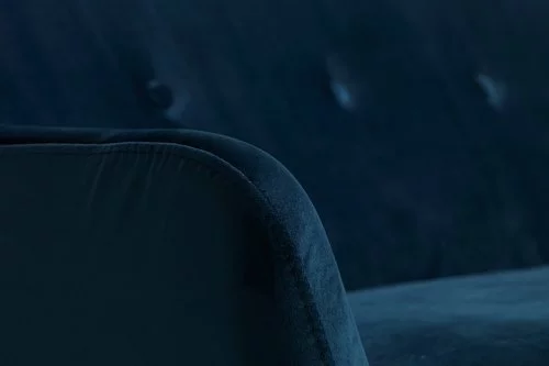 Soffa EGEDAL 2,5-sits Mörkblå Sammet 5 Soffa EGEDAL 2,5-sits Mörkblå Sammet - Bild 3