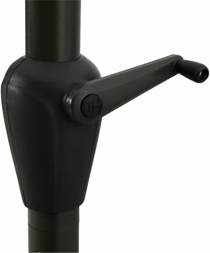 Marknadsparasoll AGGER Ø300 Svart 5 Marknadsparasoll AGGER Ø300 Svart - Bild 3