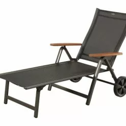 JUTLANDIA Solsäng KARLSHAMN B81xL190 Mörkgrå