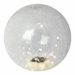 Solcellslampa HAVSVALE Ø20xH29 Klar -Sovrum Rea 145921