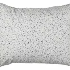 KRONBORG Örngott 50x60 LENE Vit/grå/svart