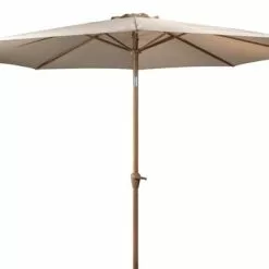 Marknadsparasoll VARSLER Ø320 Sand -Sovrum Rea 148428