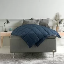 Cura Of Sweden Tyngdfilt 6 Kg CURA MINKY Marinblå 7 Cura Of Sweden Tyngdfilt 6 Kg CURA MINKY Marinblå -Sovrum Rea 148871