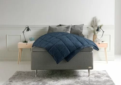 Cura Of Sweden Tyngdfilt 6 Kg CURA MINKY Marinblå 5 Cura Of Sweden Tyngdfilt 6 Kg CURA MINKY Marinblå - Bild 3