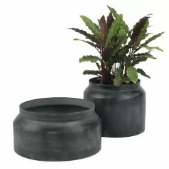 Trädgårdskruka STORLOM Ø36/27 2st/set
