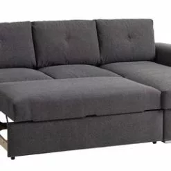 Bäddsoffa Schäslong VEJLBY Mörkgrå 18 Bäddsoffa Schäslong VEJLBY Mörkgrå -Sovrum Rea 149395