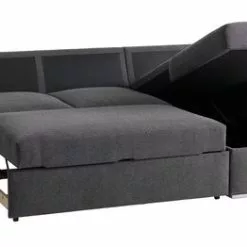 Bäddsoffa Schäslong VEJLBY Mörkgrå 19 Bäddsoffa Schäslong VEJLBY Mörkgrå -Sovrum Rea 149396