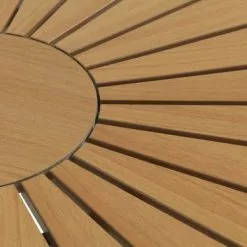 JUTLANDIA Bord RANGSTRUP Ø110 Natur/svart 10 JUTLANDIA Bord RANGSTRUP Ø110 Natur/svart -Sovrum Rea 150063