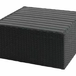 Loungebord AJSTRUP B70xL70 Svart