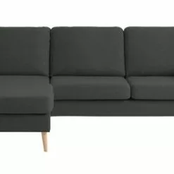 Schäslongsoffa AARHUS Vänster Mörkgrå -Sovrum Rea 150550