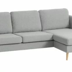 Schäslongsoffa AARHUS Höger Ljusgrå