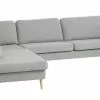 Soffa AARHUS öppen ände Vänster Ljusgrå -Sovrum Rea 150562