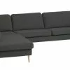 Soffa AARHUS öppen ände Vänster Mörkgrå 1 Soffa AARHUS öppen ände Vänster Mörkgrå -Sovrum Rea 150565