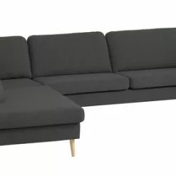 Soffa AARHUS öppen ände Vänster Mörkgrå