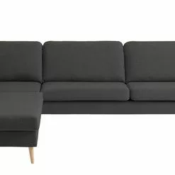 Soffa AARHUS öppen ände Vänster Mörkgrå -Sovrum Rea 150566