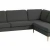 Soffa AARHUS öppen ände Höger Mörkgrå -Sovrum Rea 150572