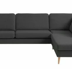 Soffa AARHUS öppen ände Höger Mörkgrå -Sovrum Rea 150573